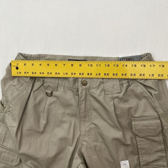 511 Tactical Pants Womens 18 Long Tan Khaki Cargo Pockets Utility EMT 64358 - Picture 8 of 12